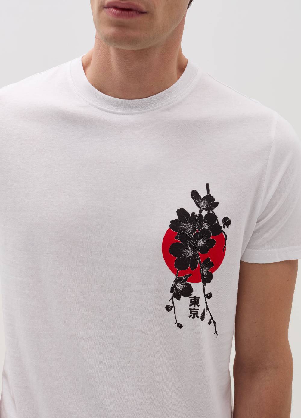 Ovs T-shirt Con Stampa Giapponese
