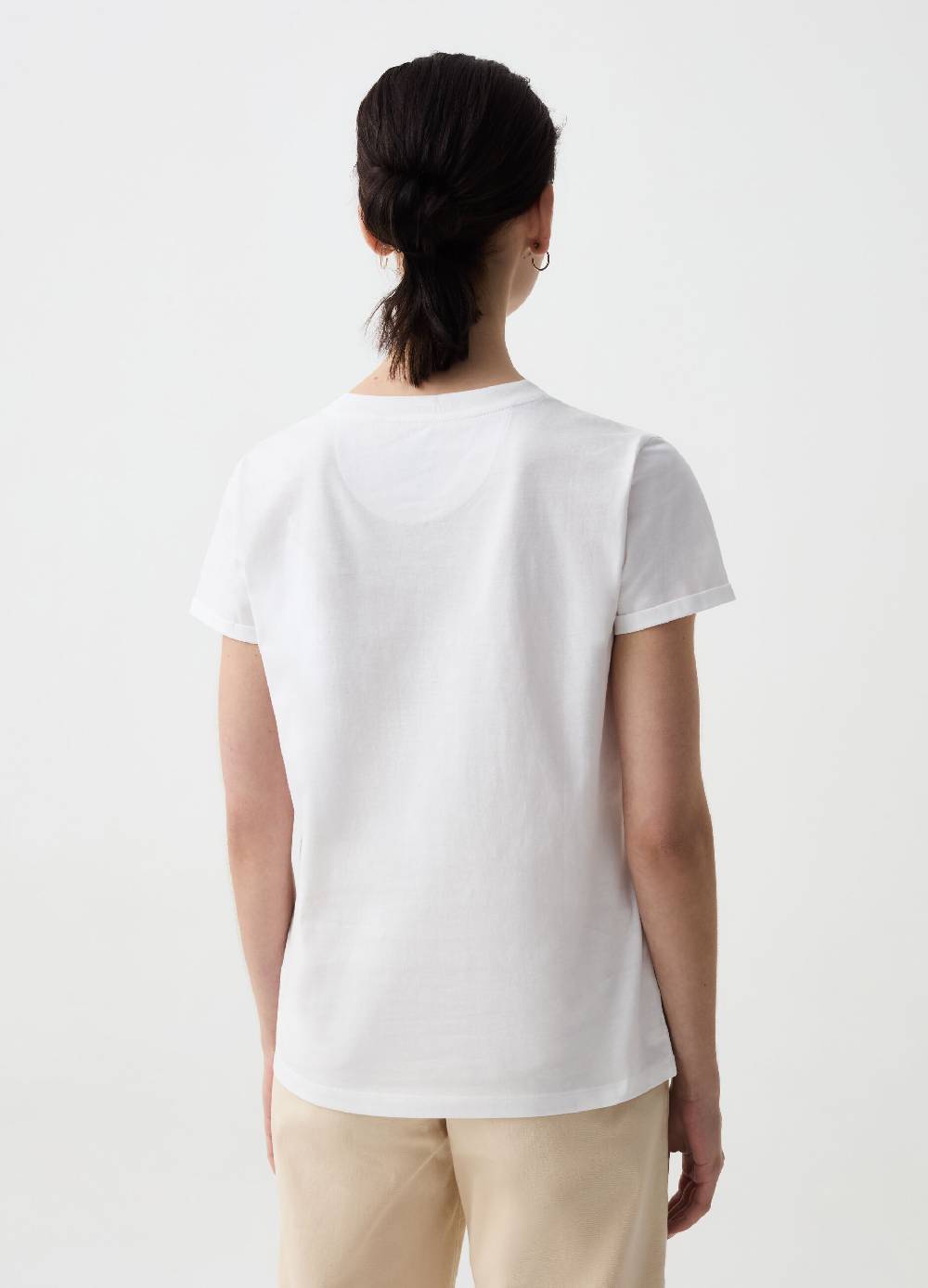 Ovs T-shirt Con Stampa Glitter Lettering E Luna