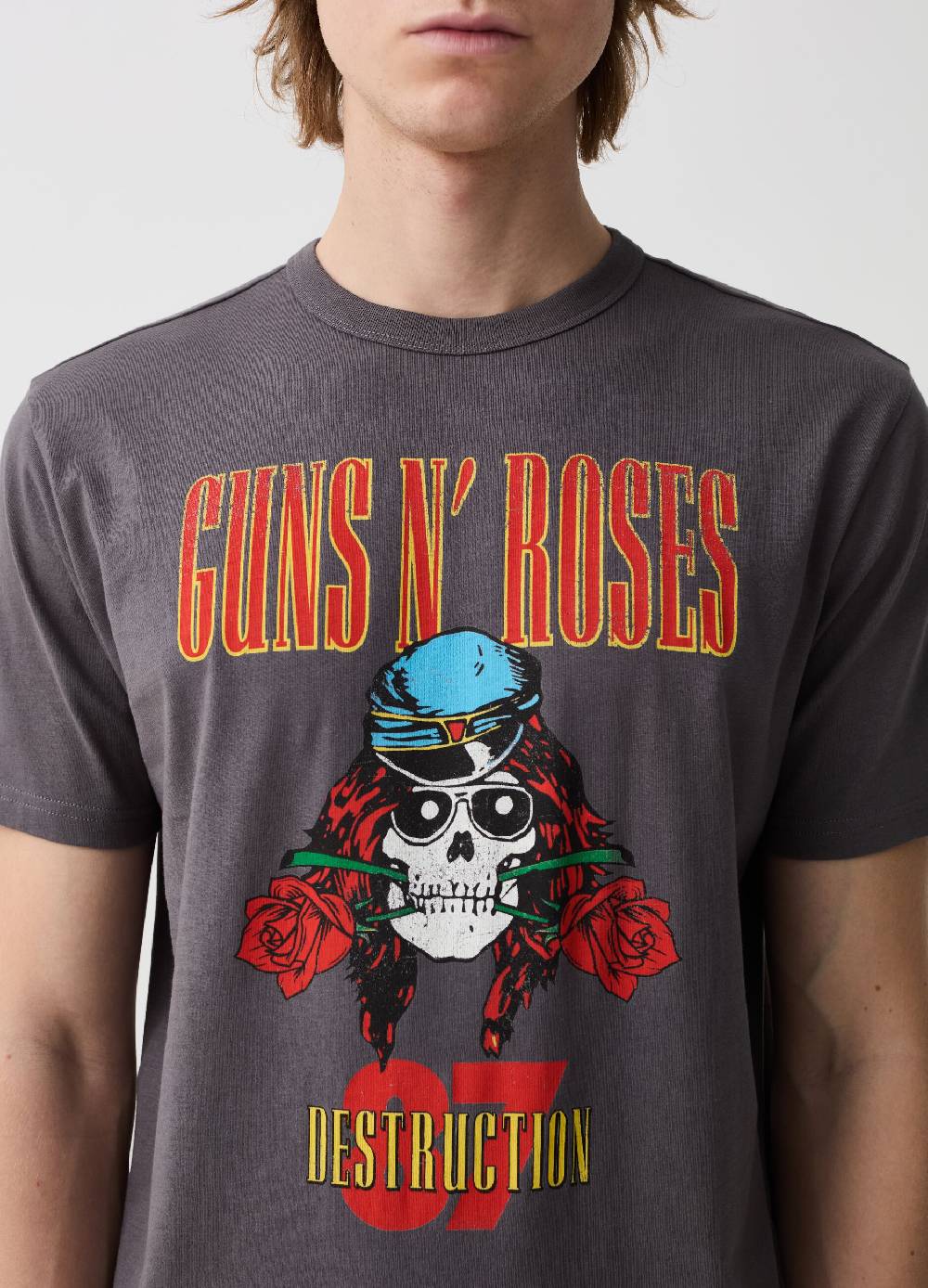 Ovs T-shirt Con Stampa Guns N' Roses