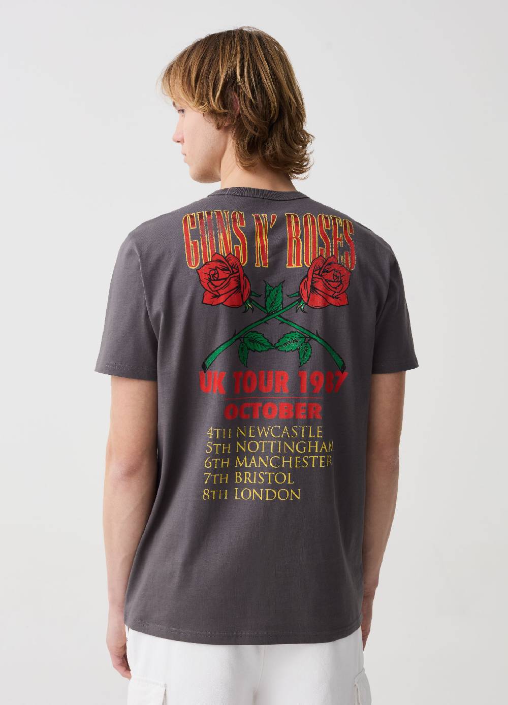 Ovs T-shirt Con Stampa Guns N' Roses