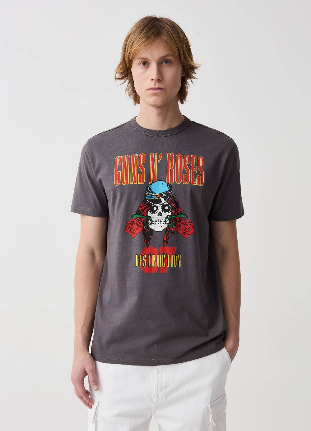 Ovs T-shirt con stampa Guns N' Roses