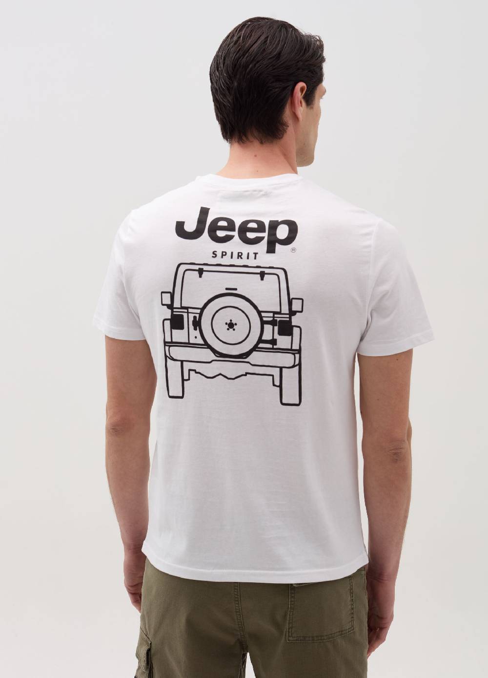 Ovs T-shirt Con Stampa Jeep Spirit