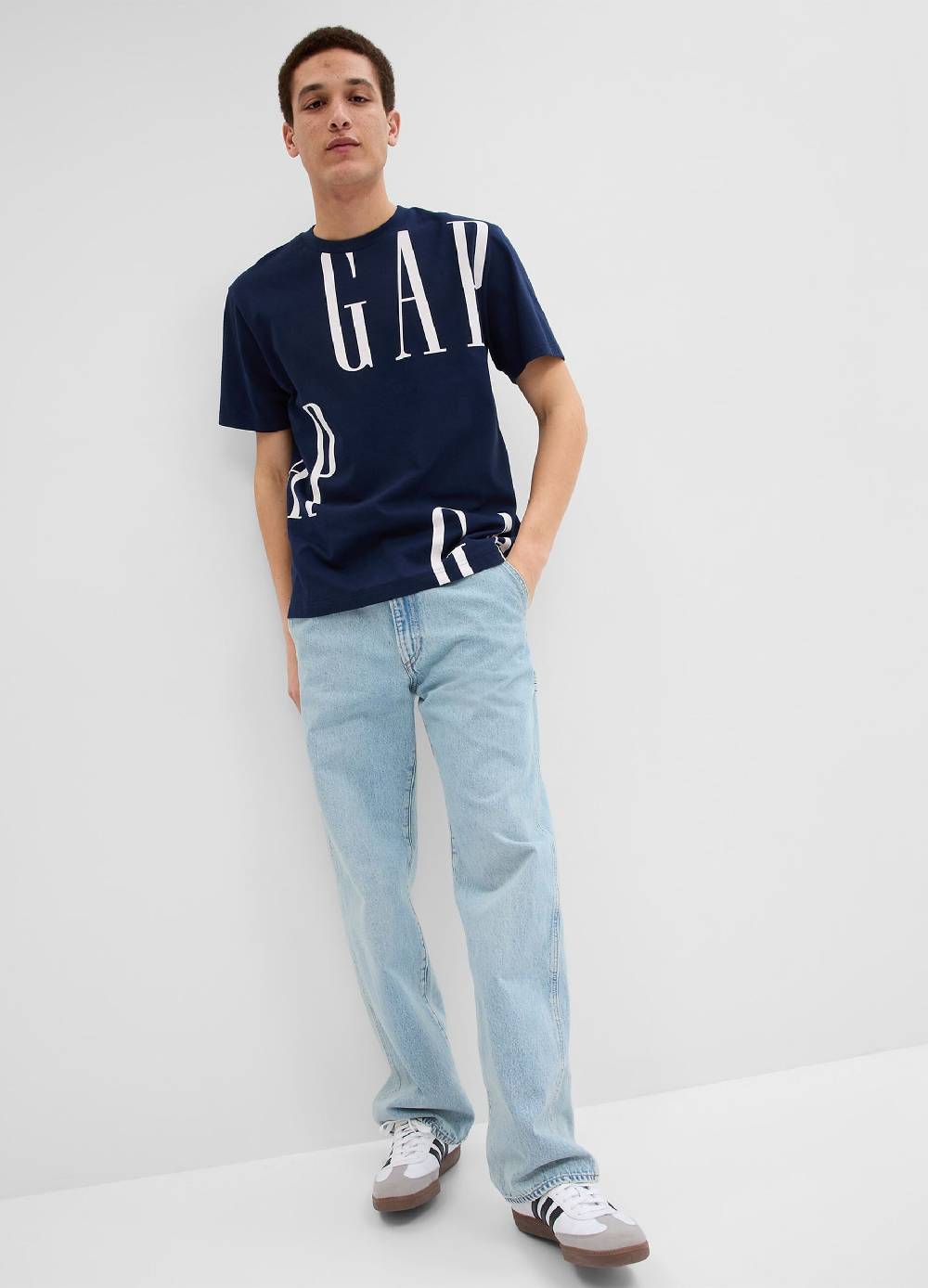 Ovs T-shirt con stampa logo all-over