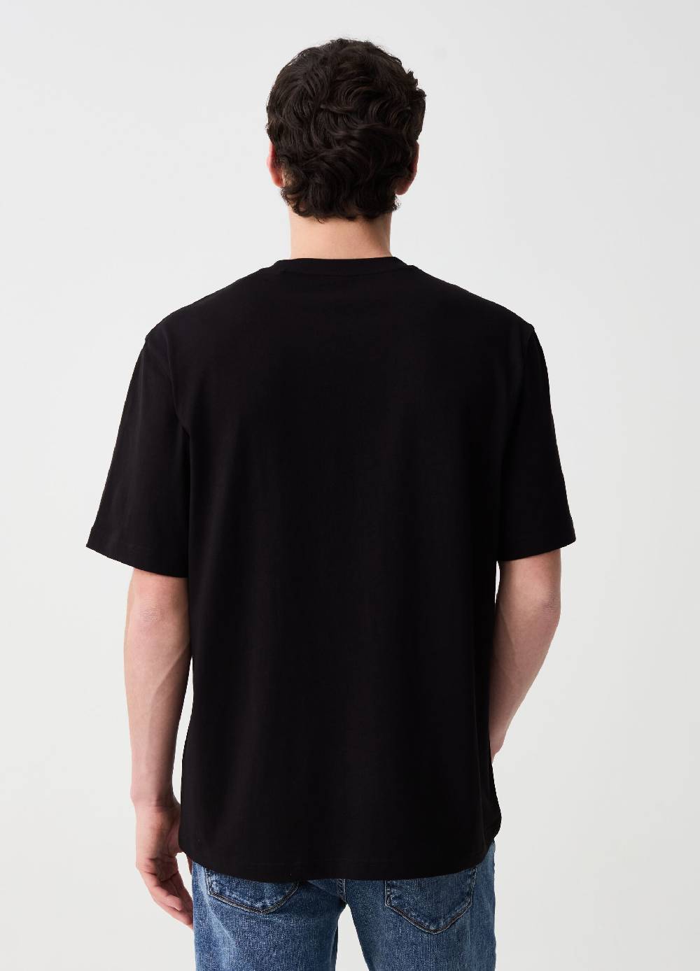 Ovs T-shirt Con Stampa Logo E Hibiscus