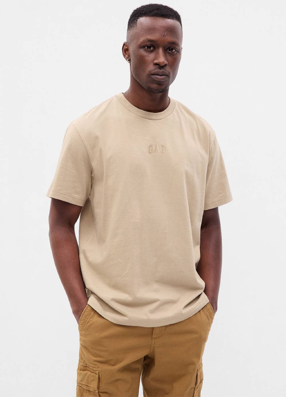 Ovs T-shirt con stampa logo effetto lucido
