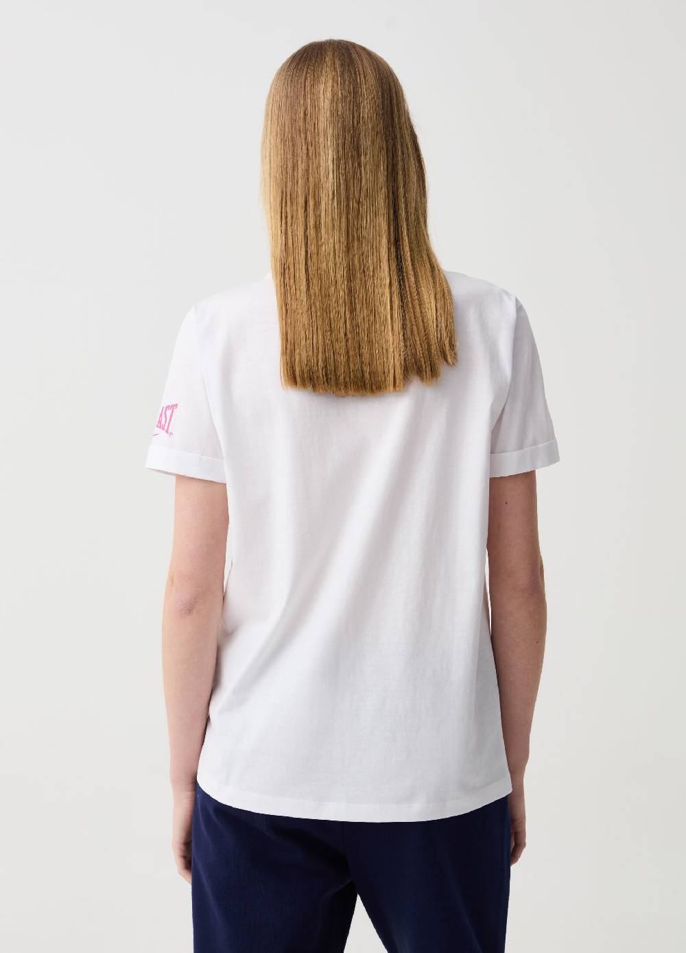 Ovs T-shirt Con Stampa Logo In Foil