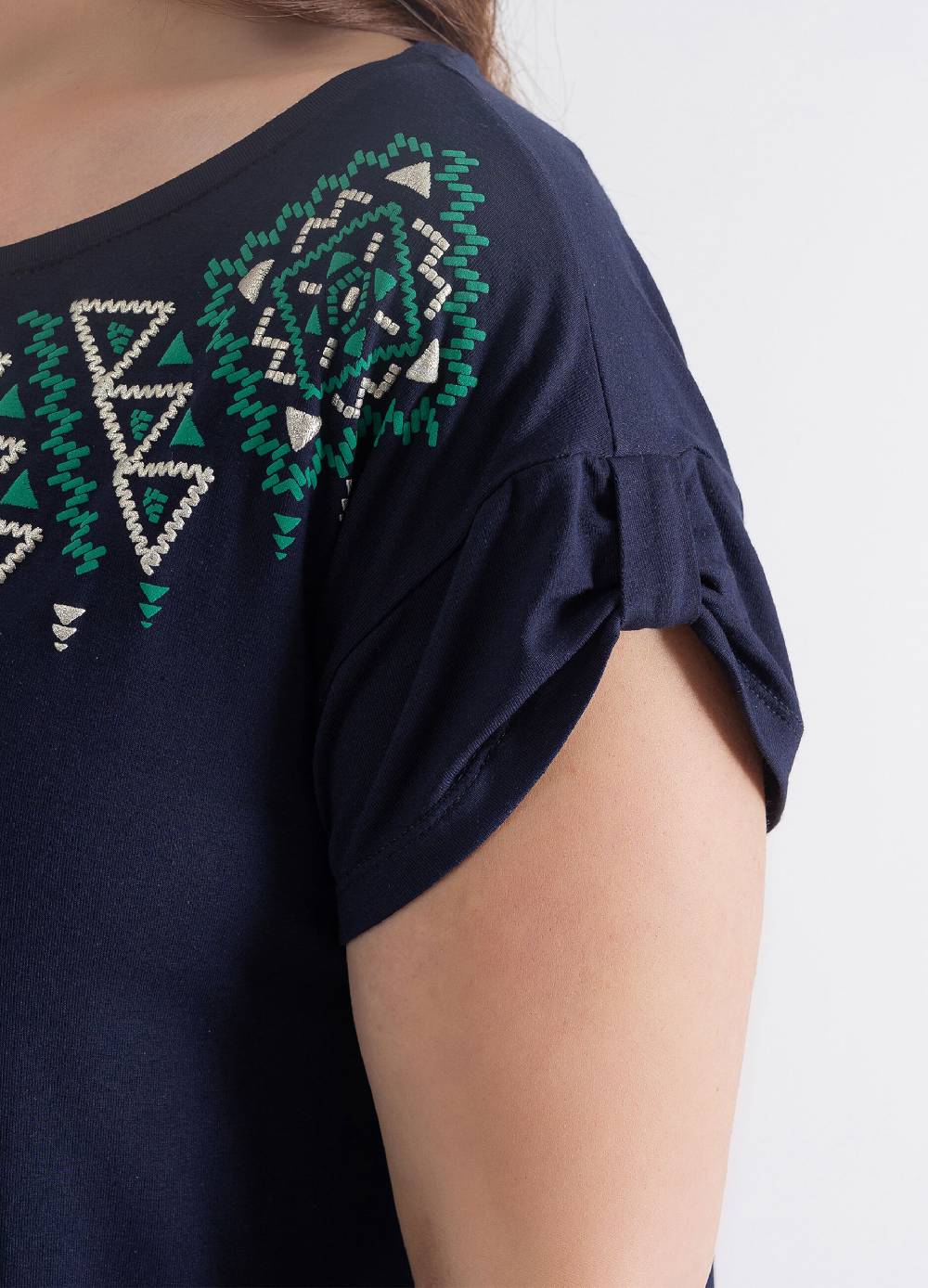 Ovs T-shirt Con Stampa Motivo Etnico Curvy