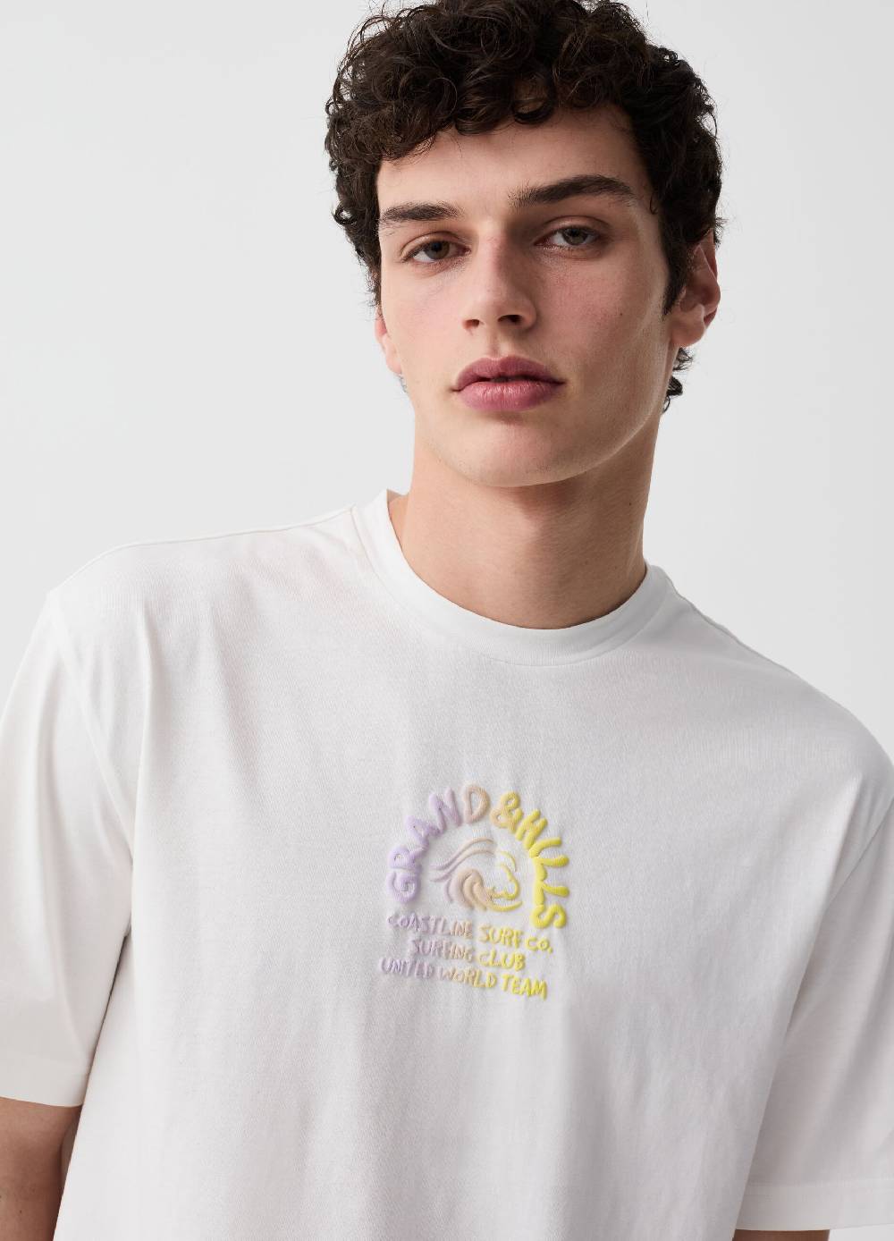 Ovs T-shirt Con Stampa Multicolor In Rilievo