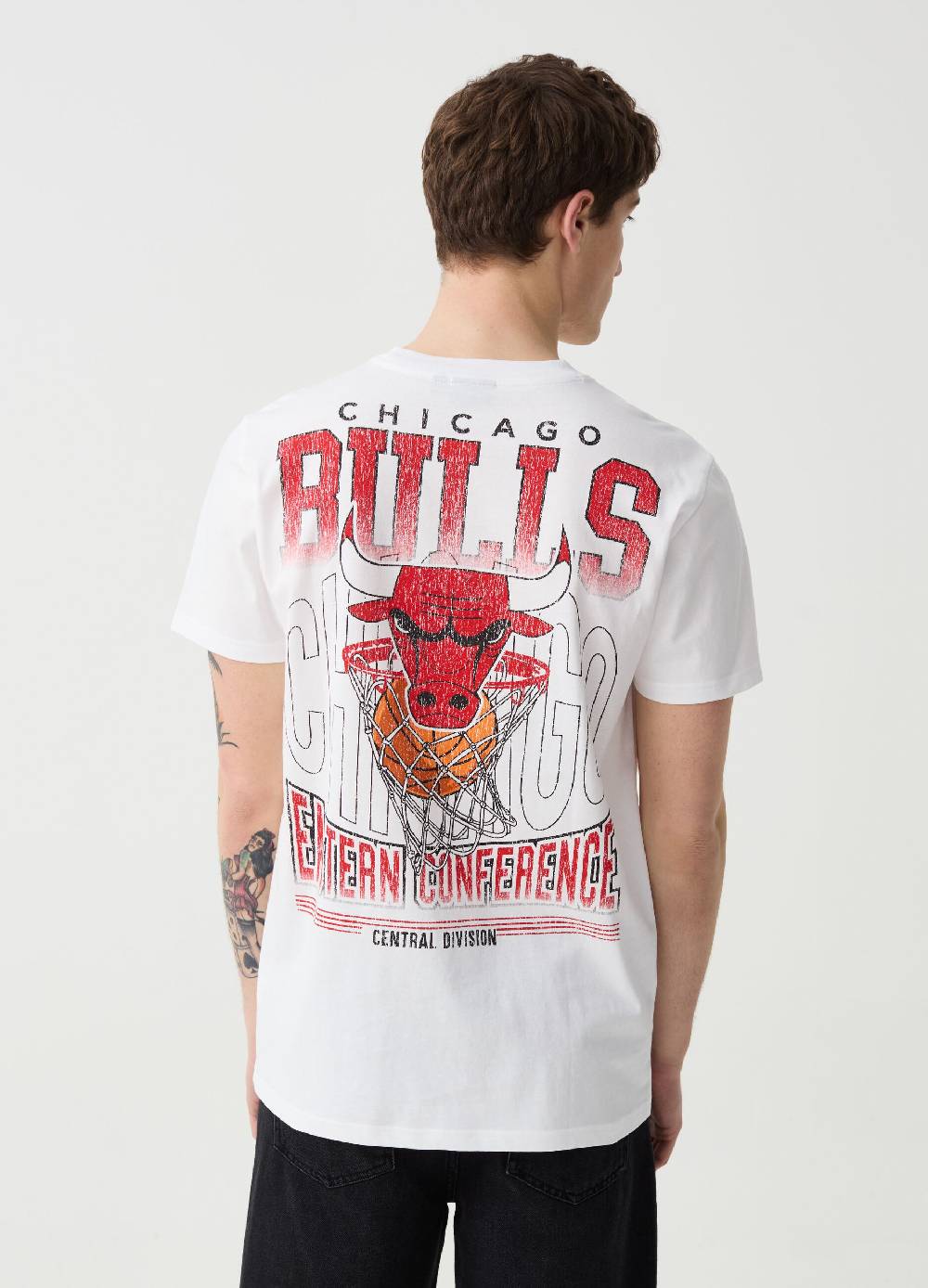 Ovs T-shirt Con Stampa NBA Chicago Bulls