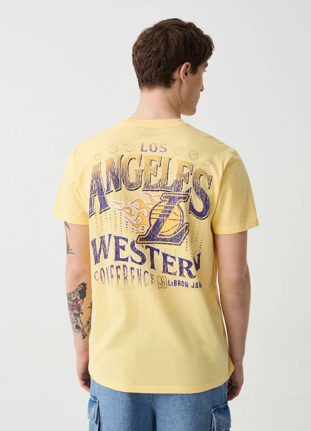 Ovs T-shirt Con Stampa NBA Los Angeles Lakers