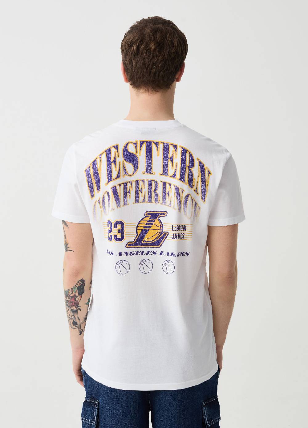 Ovs T-shirt Con Stampa NBA Los Angeles Lakers