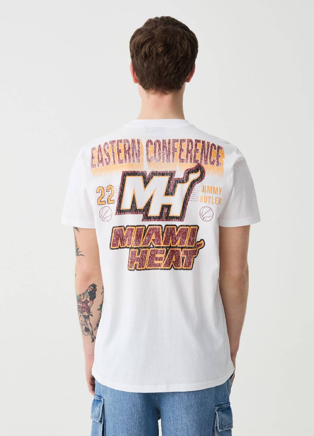 Ovs T-shirt Con Stampa NBA Miami Heat