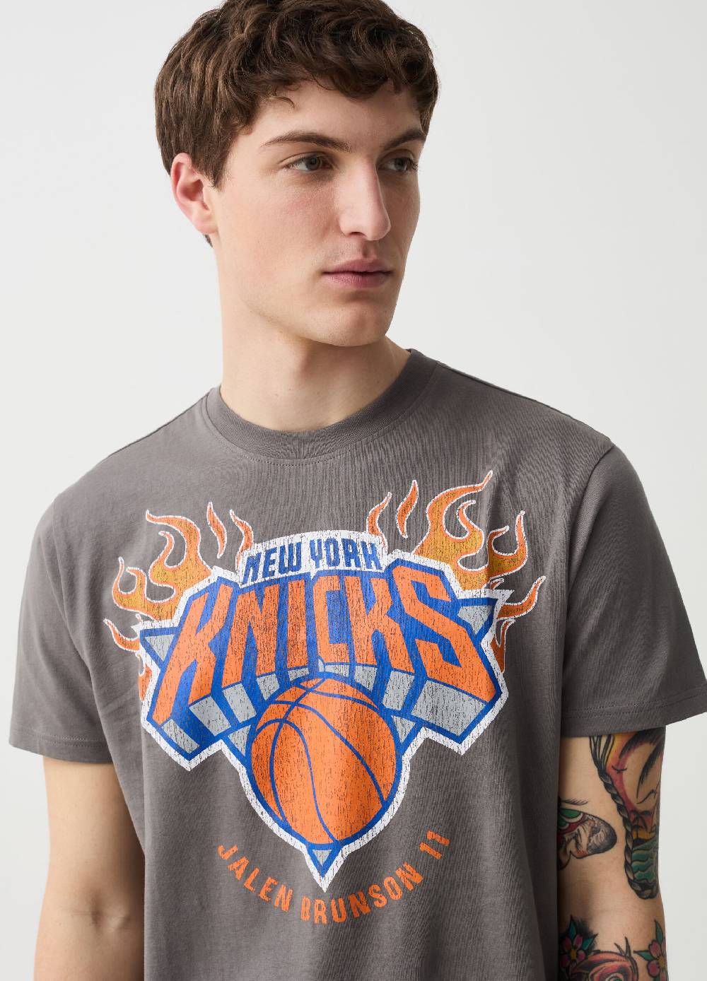 Ovs T-shirt Con Stampa NBA New York Knicks
