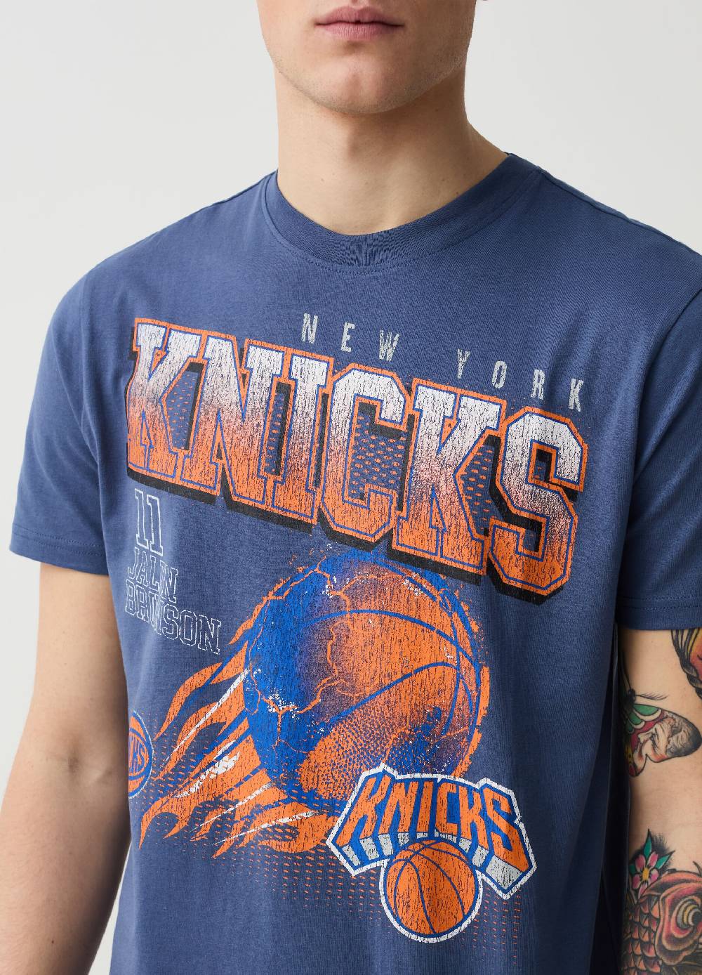 Ovs T-shirt Con Stampa NBA New York Knicks