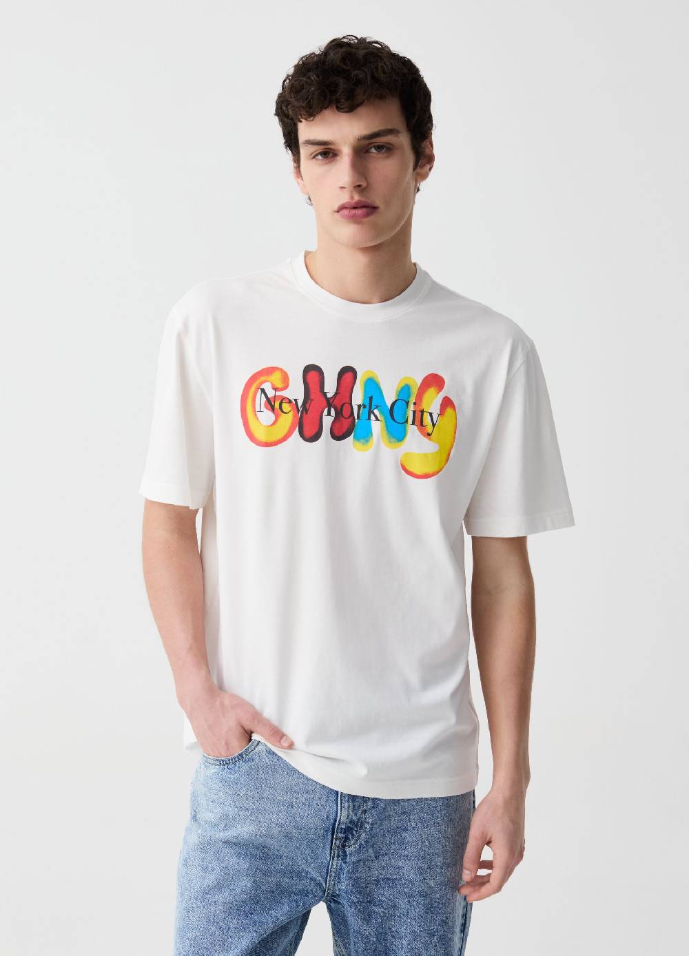 Ovs T-shirt Con Stampa New York City
