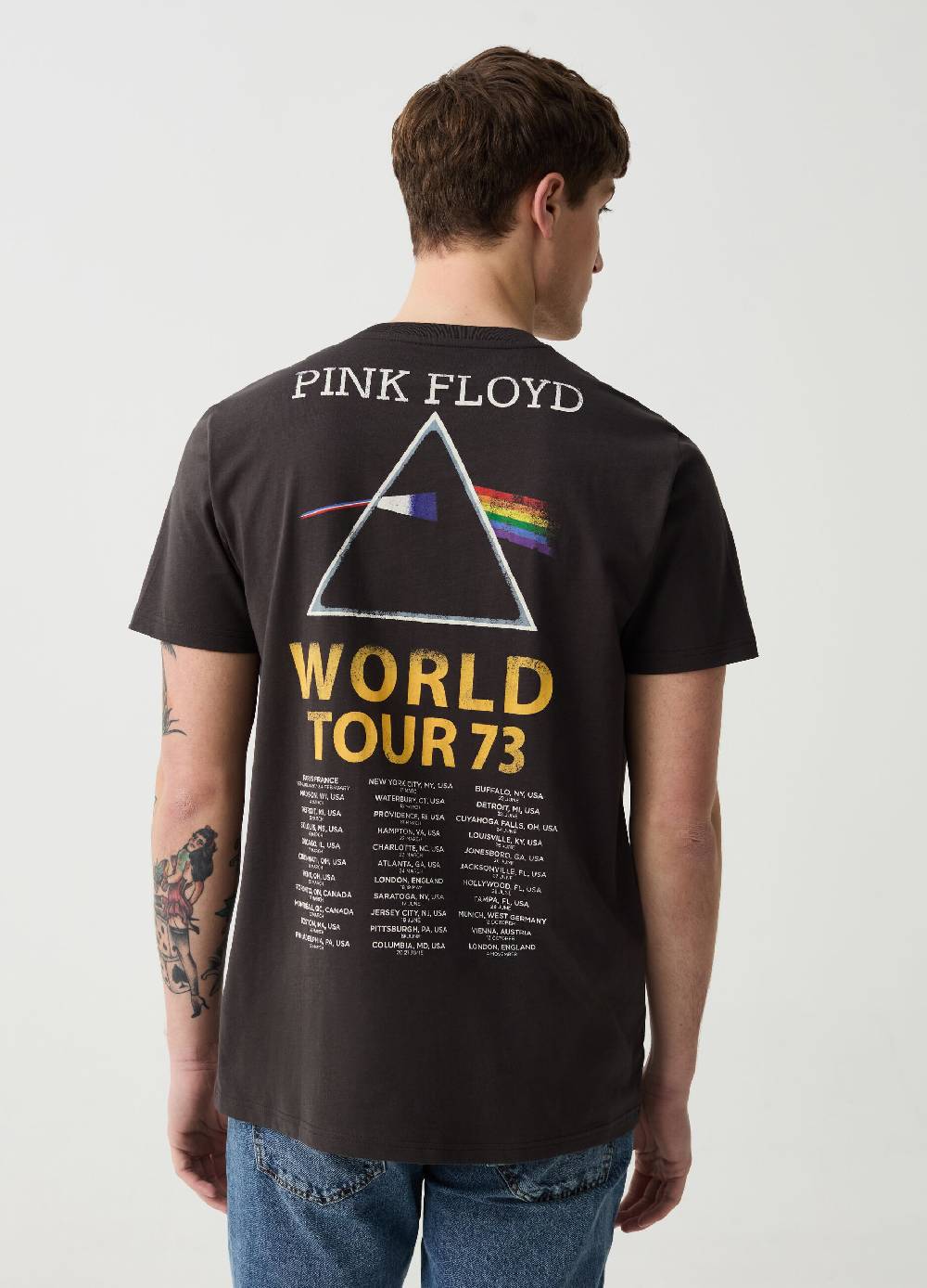 Ovs T-shirt Con Stampa Pink Floyd