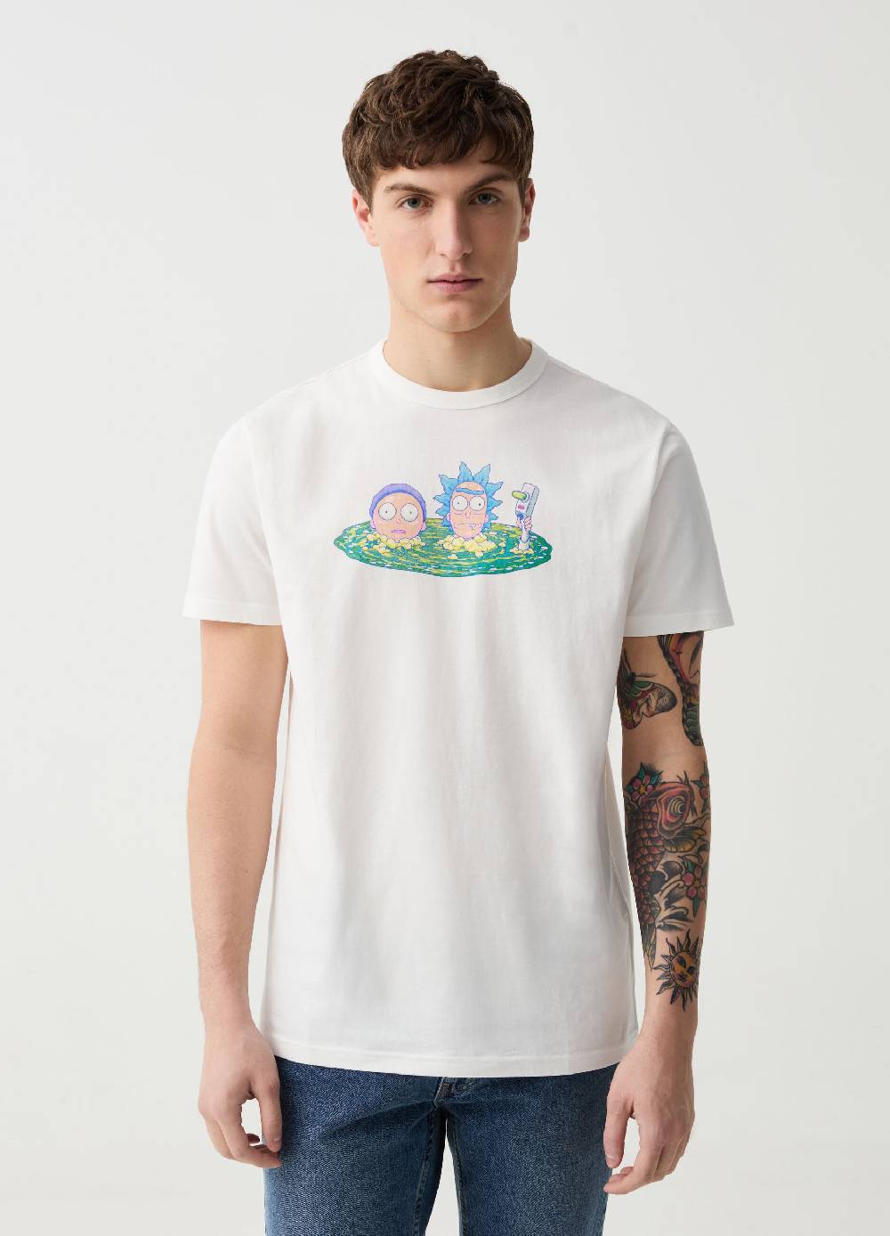 Ovs T-shirt Con Stampa Rick And Morty
