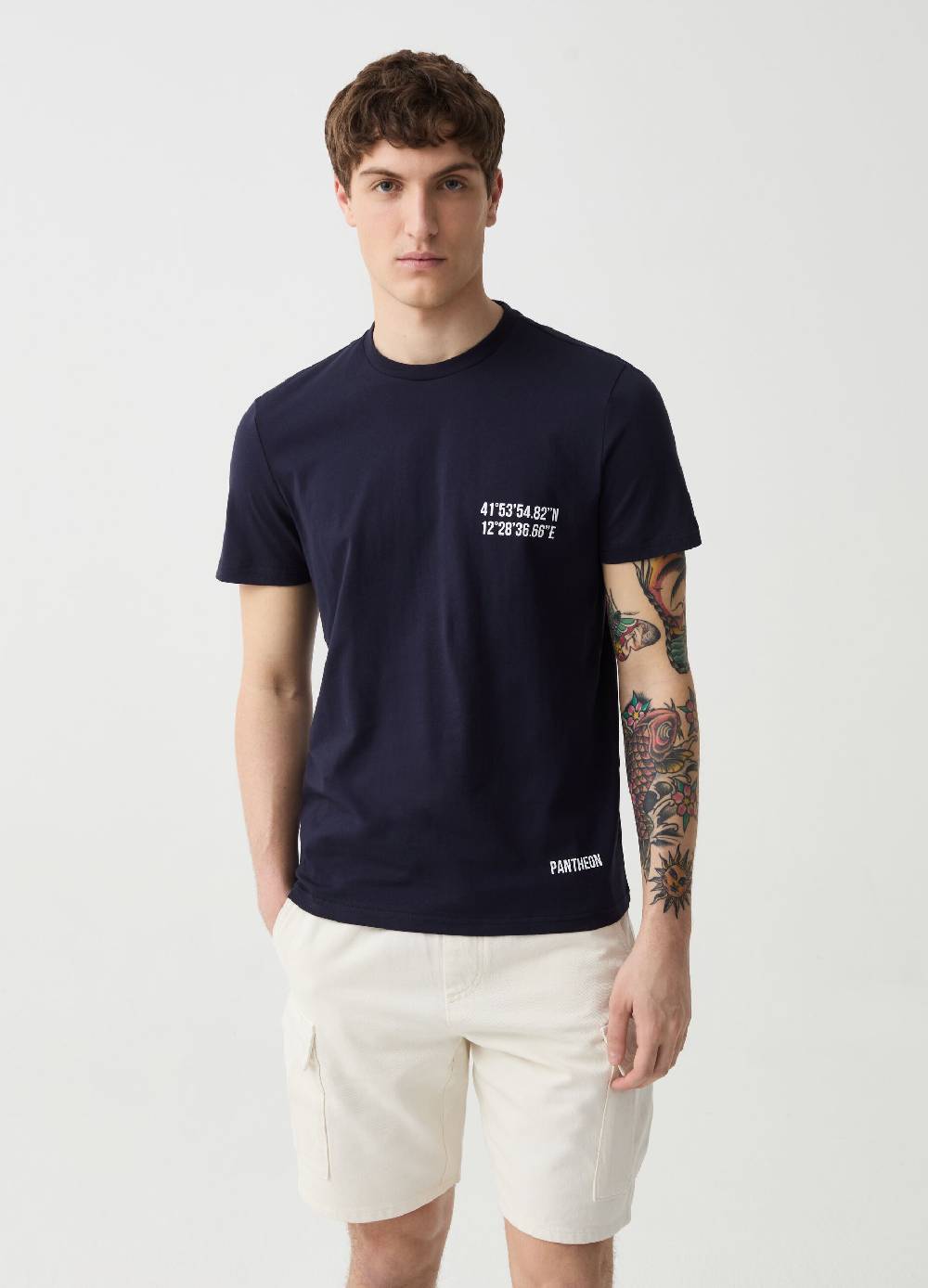 Ovs T-shirt con stampa Roma Pantheon