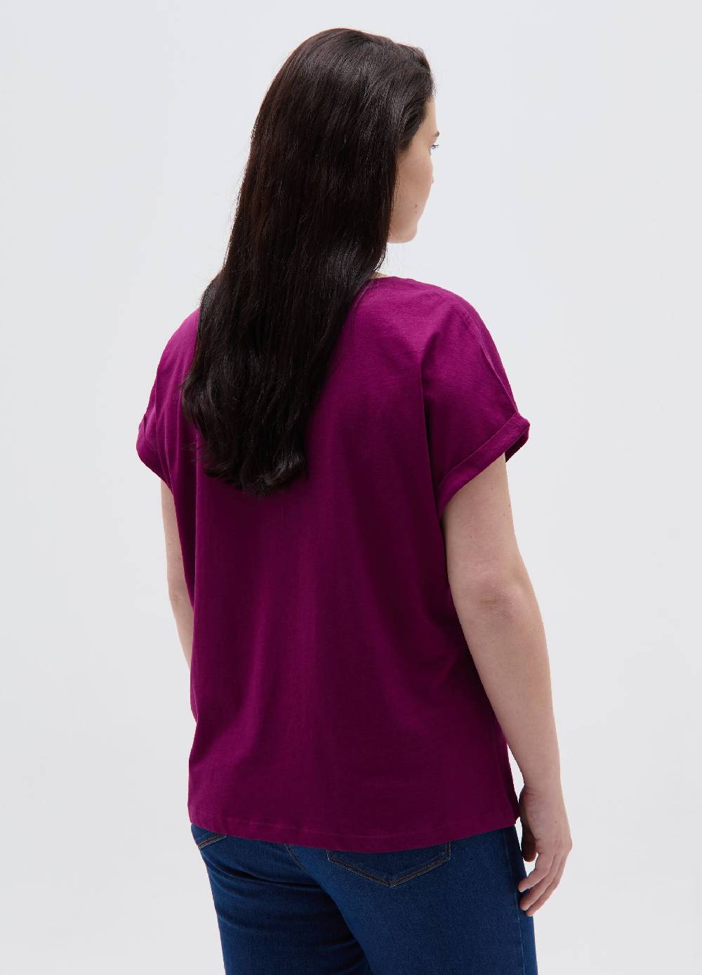 Ovs T-shirt Con Stampa Tropicale Curvy