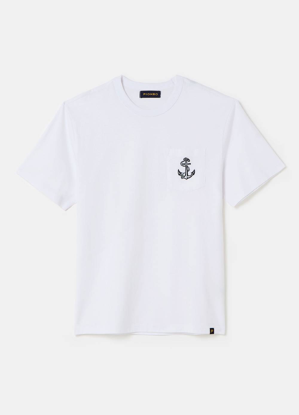 Ovs T-shirt Con Tasca Ricamo Ancora