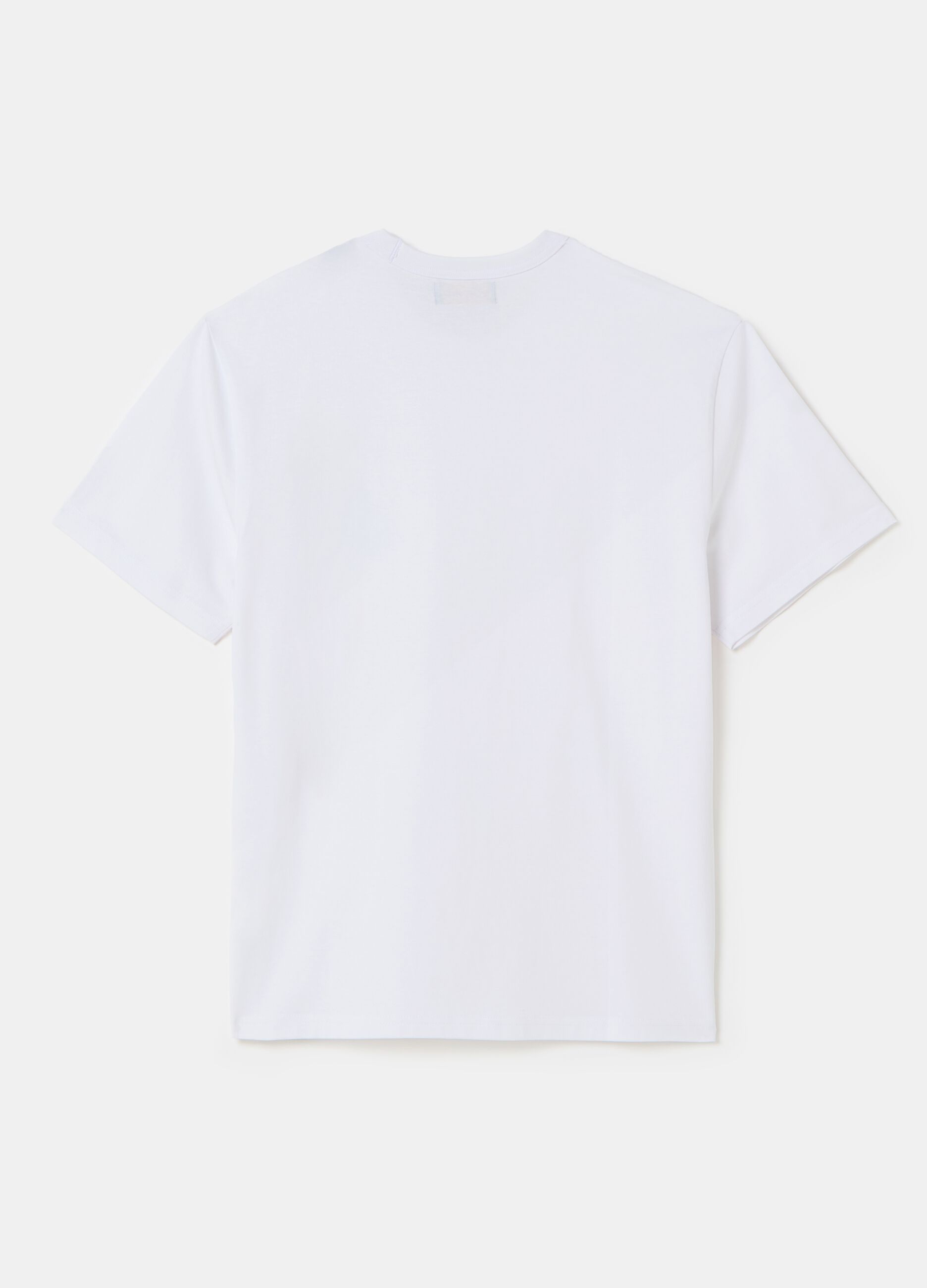 Ovs T-shirt Con Tasca Ricamo Ancora