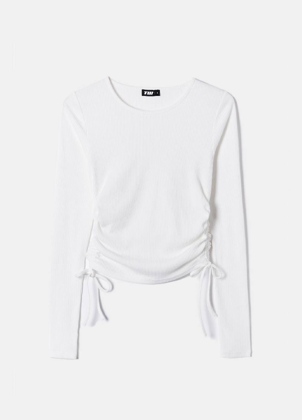 Ovs T-shirt Crop A Costine Con Laccetti