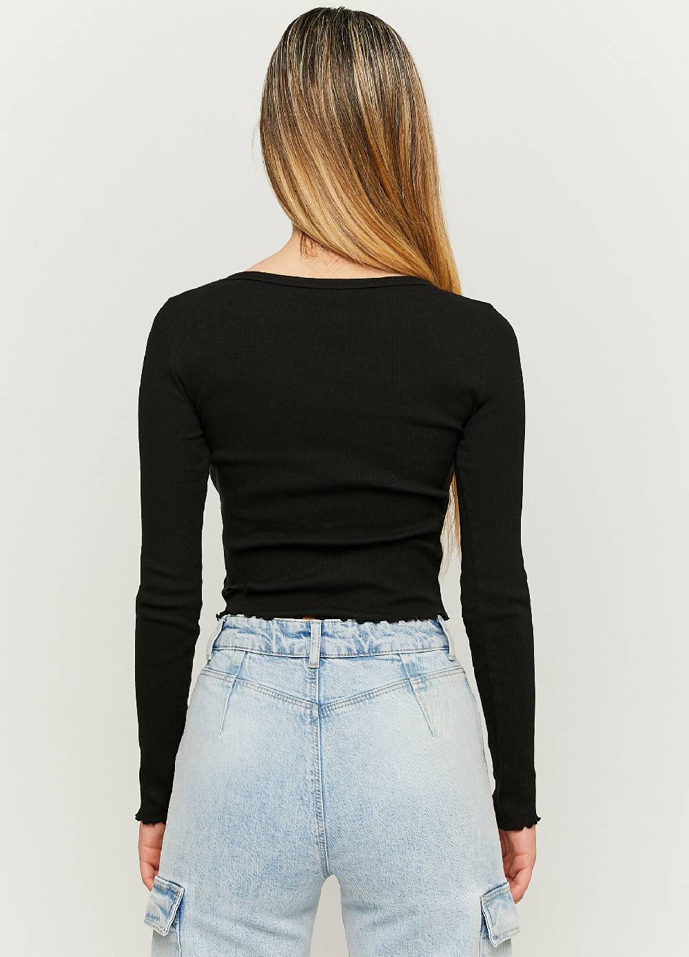 Ovs T-shirt Crop A Costine Con Stampa