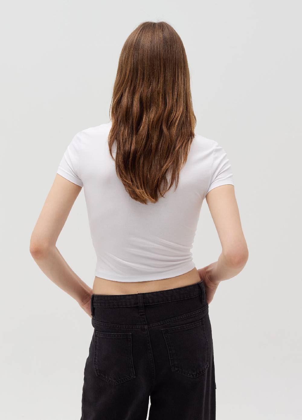 Ovs T-shirt Crop Con Stampa