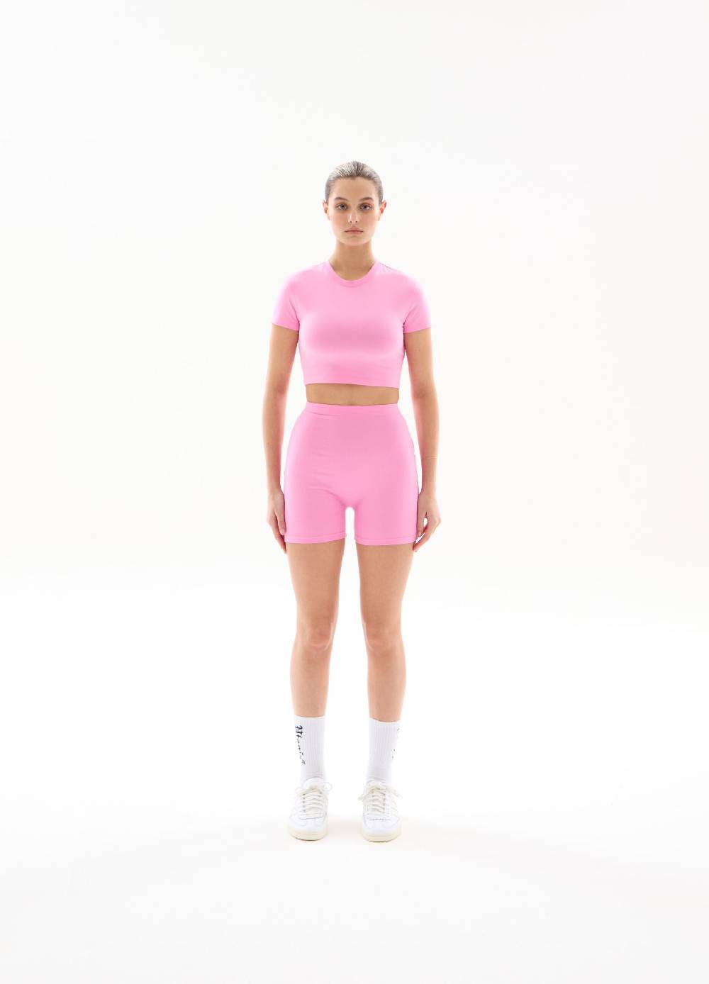 Ovs T-shirt Crop Pink