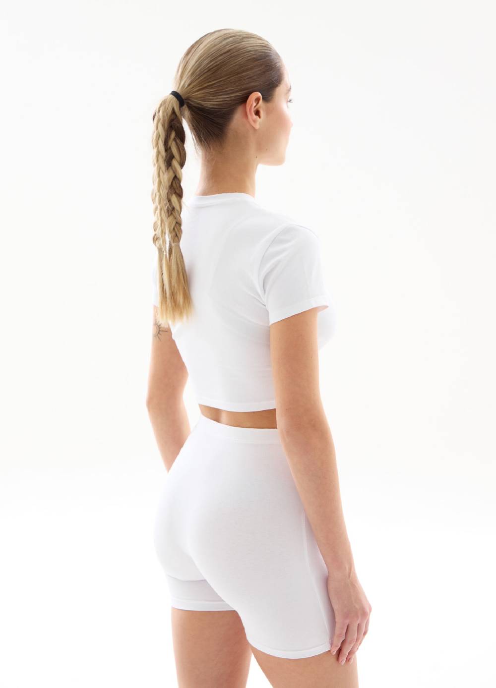 Ovs T-shirt Crop White