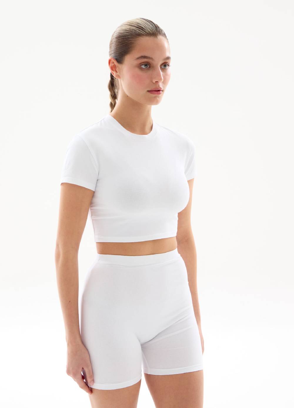 Ovs T-shirt Crop White
