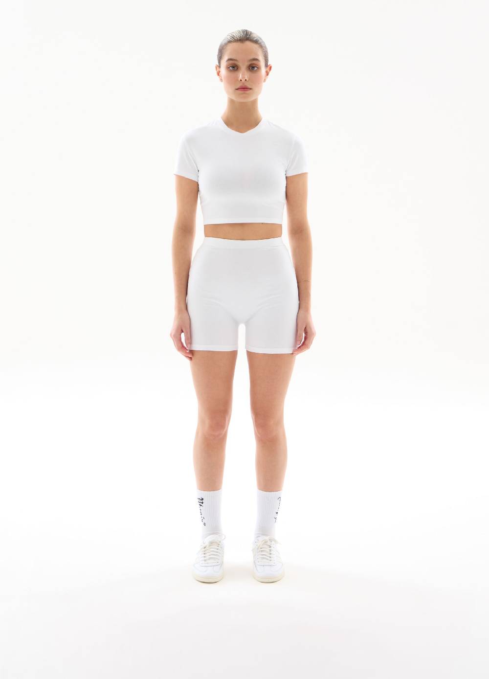 Ovs T-shirt Crop White