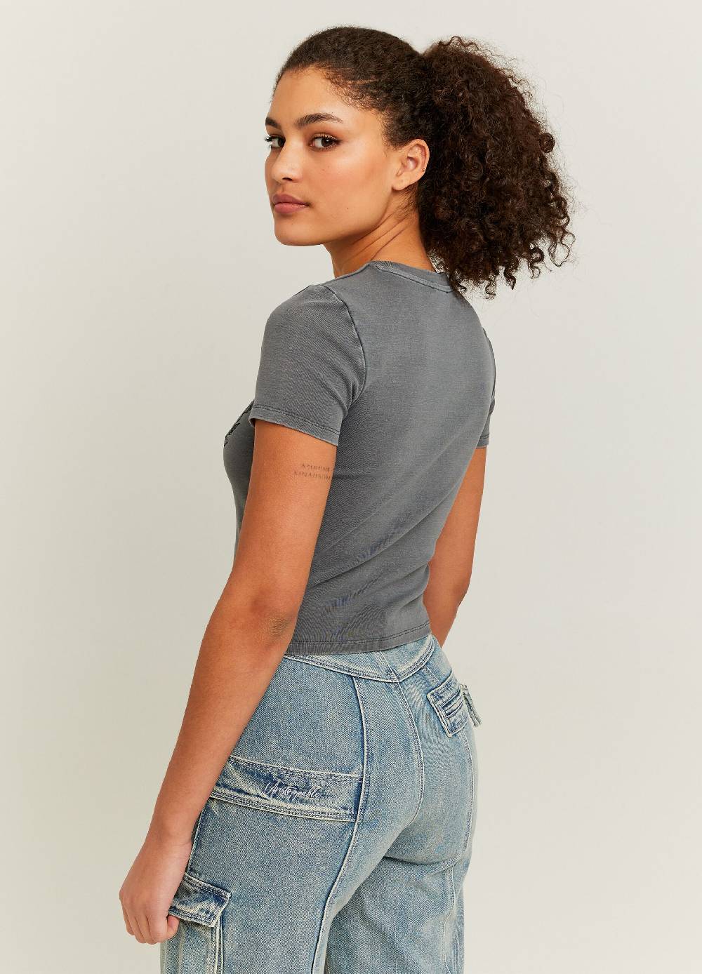 Ovs T-shirt Cropped Con Stampa Grafica