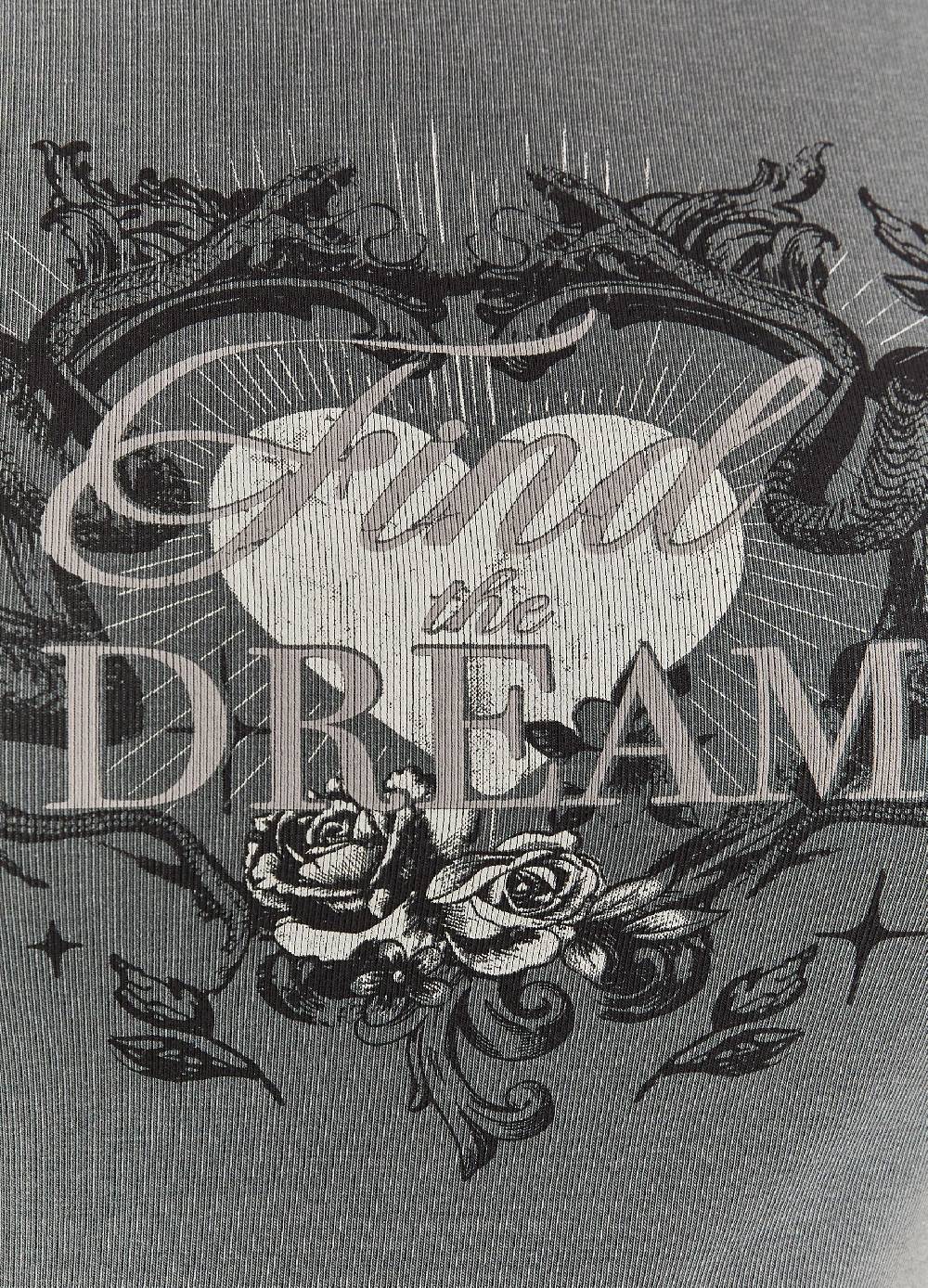 Ovs T-shirt Cropped Con Stampa Grafica