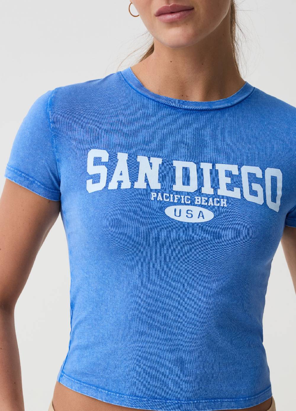 Ovs T-shirt Cropped In Cotone