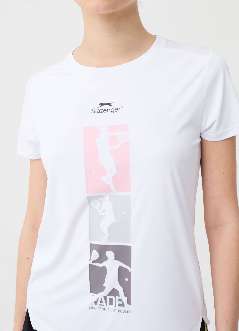 Ovs T-shirt da padel con stampa Slazenger