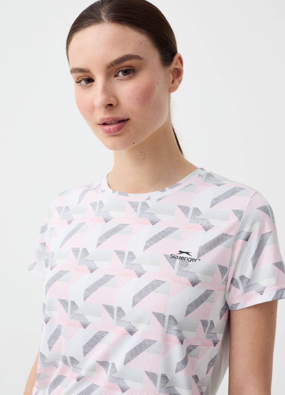 Ovs T-shirt da tennis stampata Slazenger