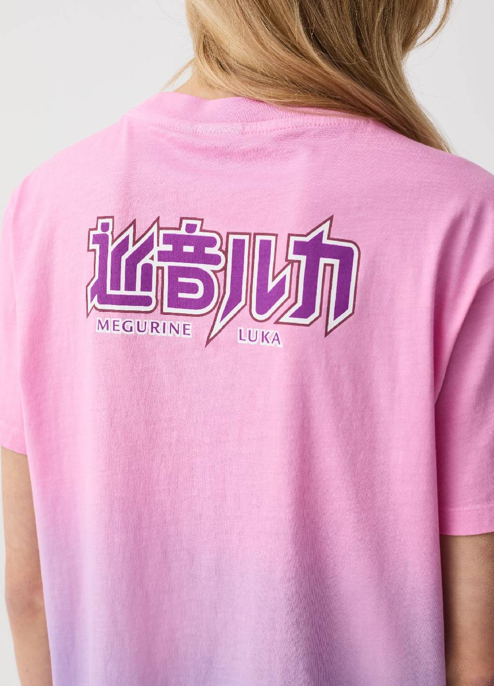 Ovs T-shirt Degrade Con Stampa Megurine Luka