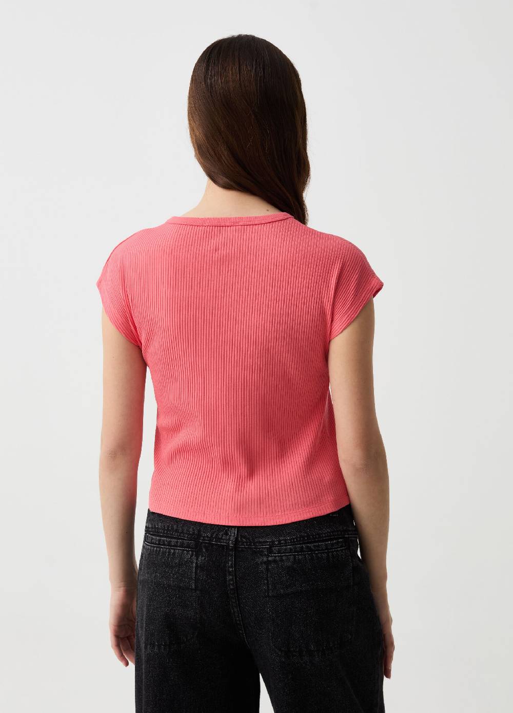 Ovs T-shirt Essential A Costine Con Maniche Kimono