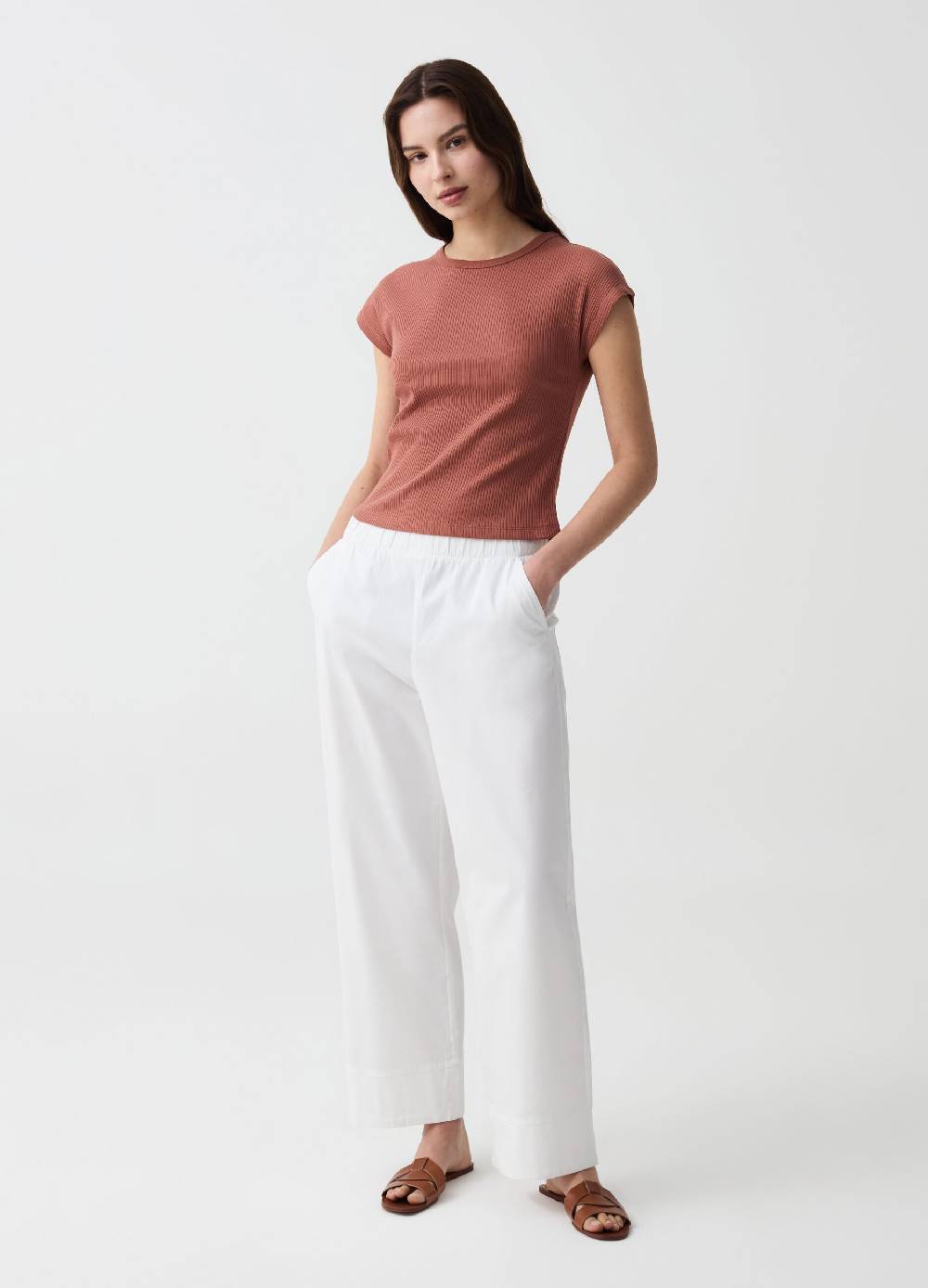 Ovs T-shirt Essential A Costine Con Maniche Kimono