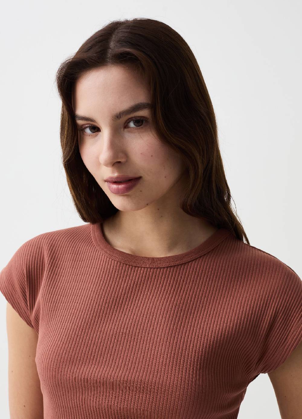 Ovs T-shirt Essential a costine con maniche kimono