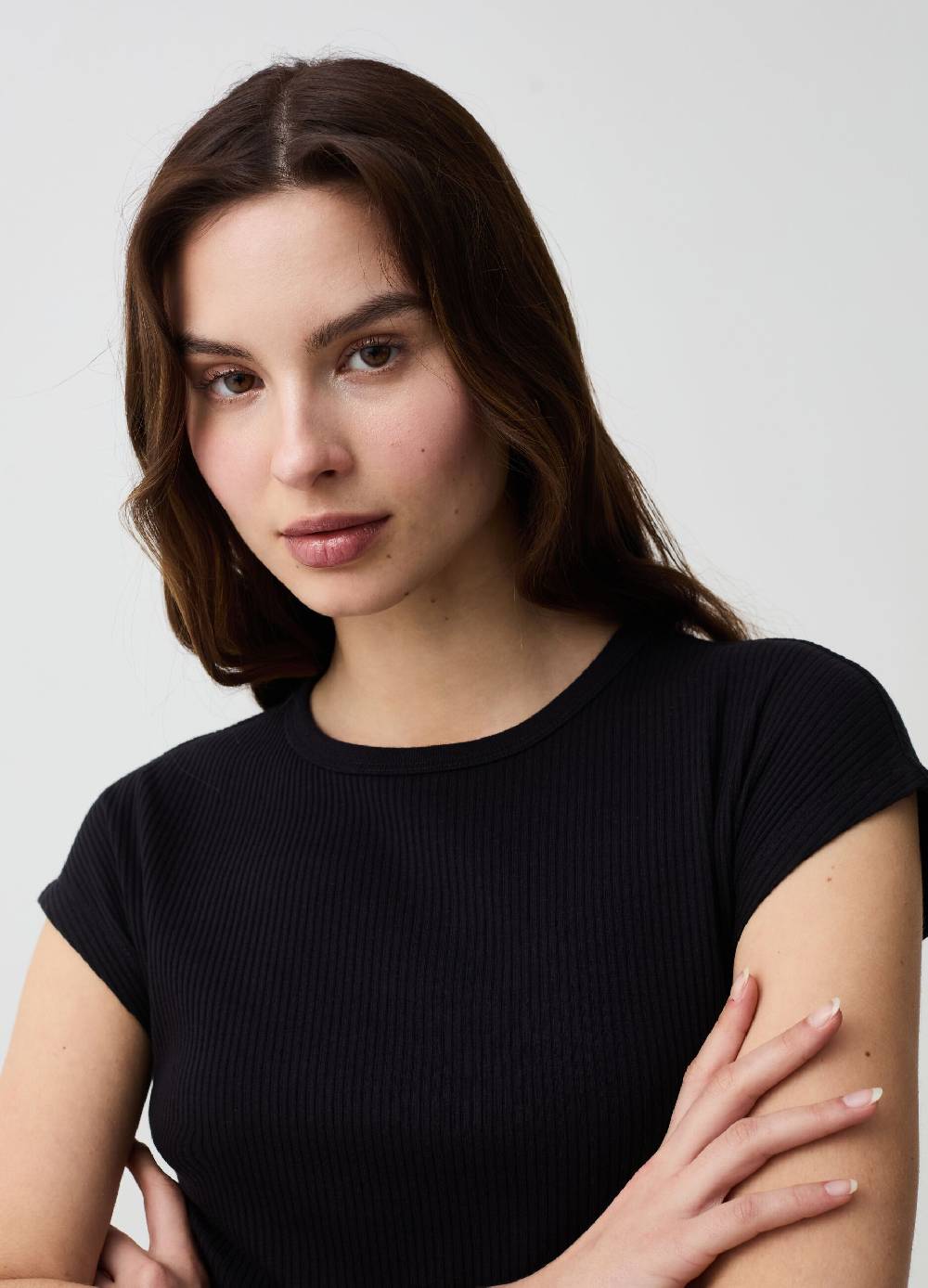 Ovs T-shirt Essential A Costine Con Maniche Kimono