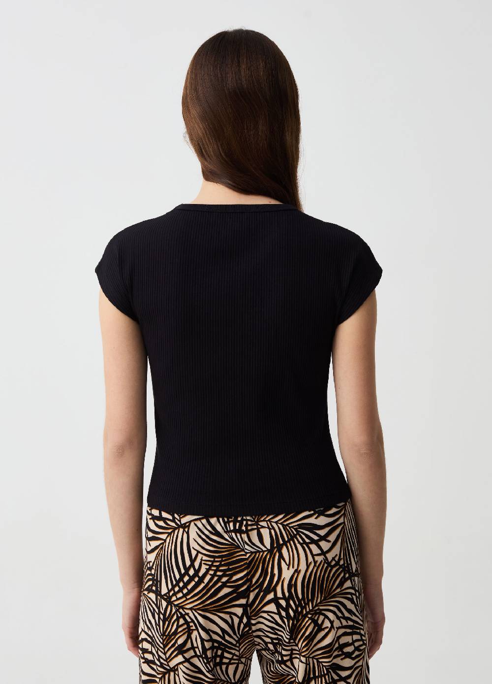 Ovs T-shirt Essential A Costine Con Maniche Kimono