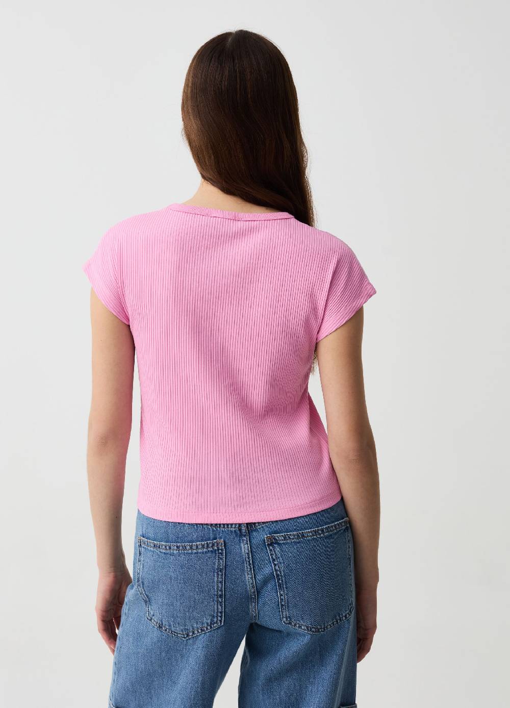 Ovs T-shirt Essential A Costine Con Maniche Kimono