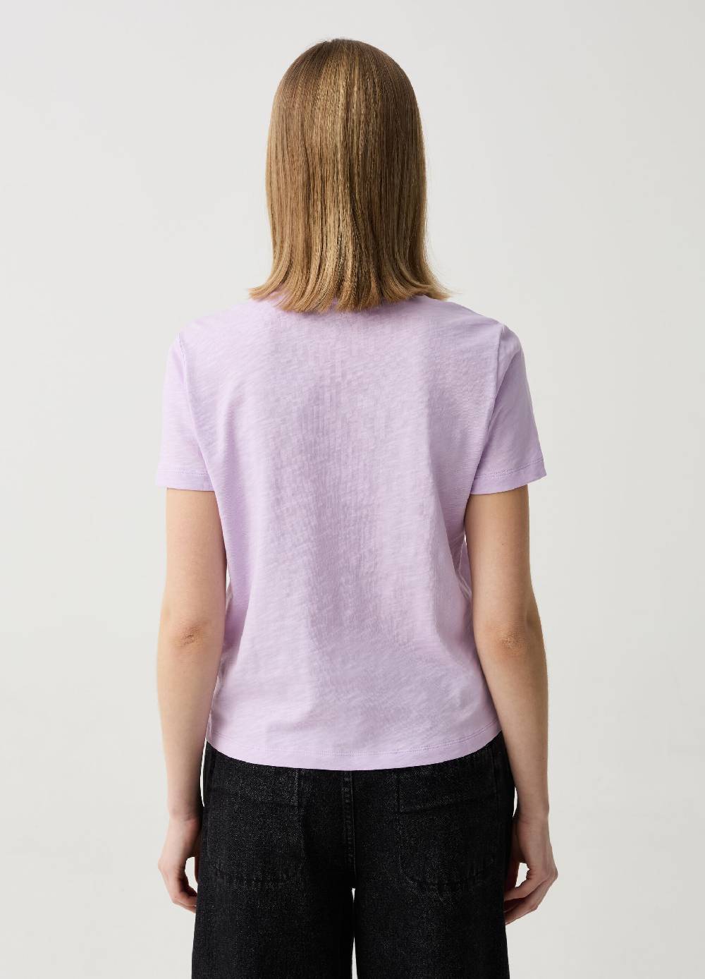 Ovs T-shirt Essential In Cotone Melange Con Tasca