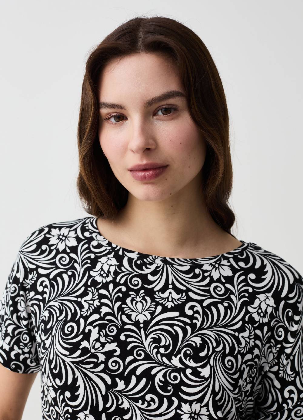 Ovs T-shirt Floreale Con Maniche A Kimono