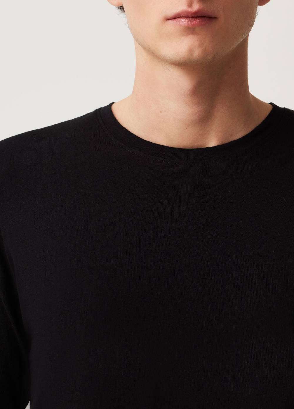 Ovs T-shirt Girocollo A Maniche Lunghe