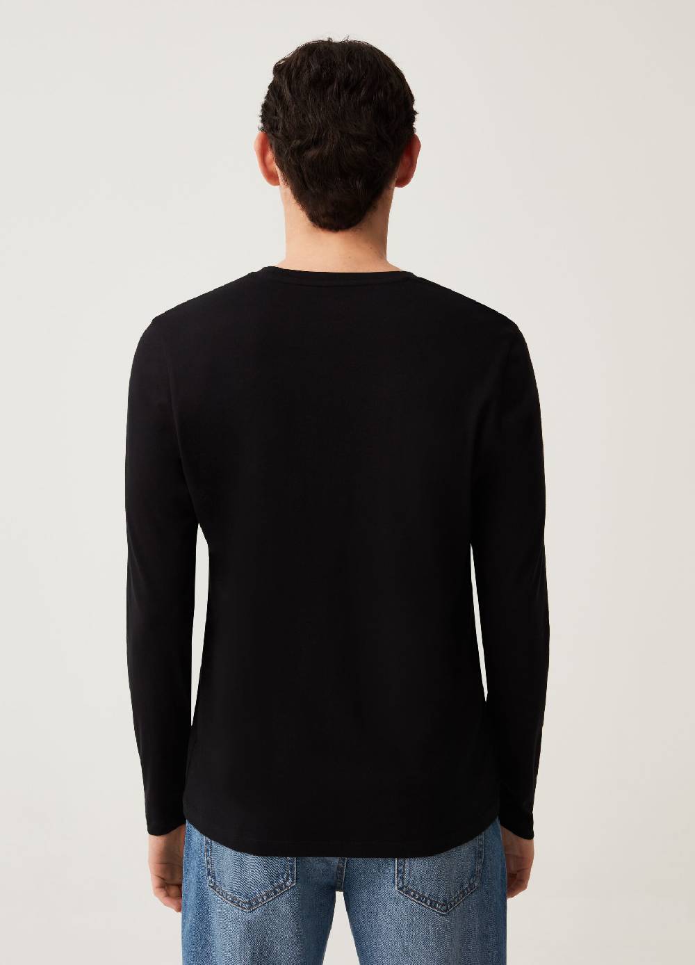 Ovs T-shirt Girocollo A Maniche Lunghe