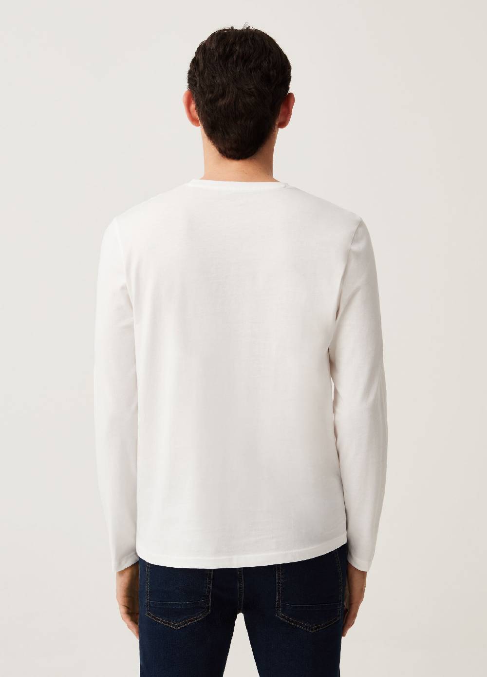 Ovs T-shirt Girocollo A Maniche Lunghe
