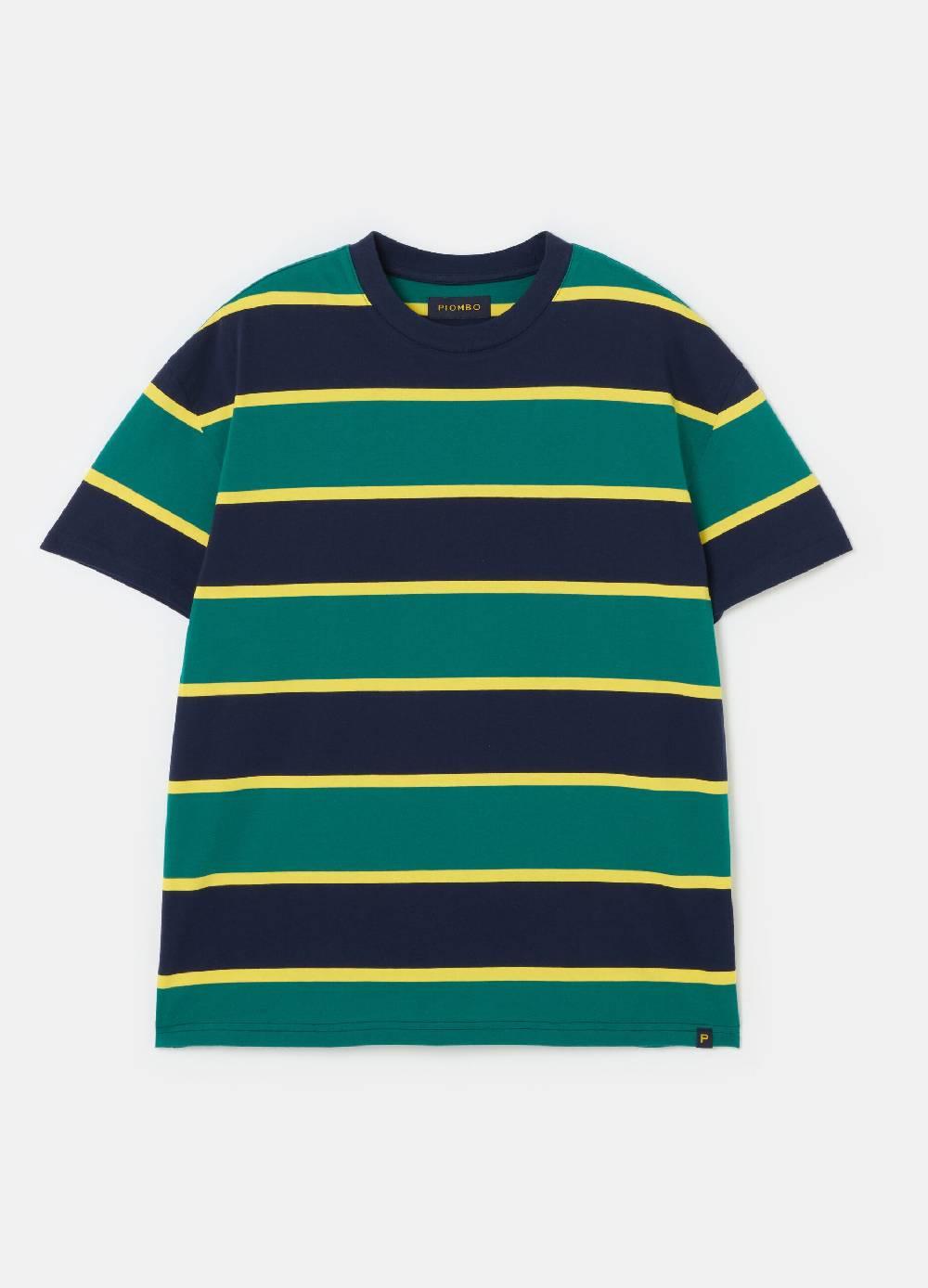 Ovs T-shirt Girocollo Con Fantasia A Righe